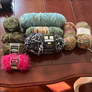 Colorful Yarn Set for Creative Fiber Arts